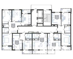 Студия квартира, вторичка, 26м2, 19/24 этаж